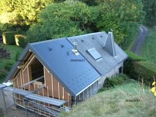 extention d'une maison ossature bois 02  en Savoie, Chambéry, la Motte Servolex, Aix les Bains et le bassin chambérien avec Domenget Olivier Charpente